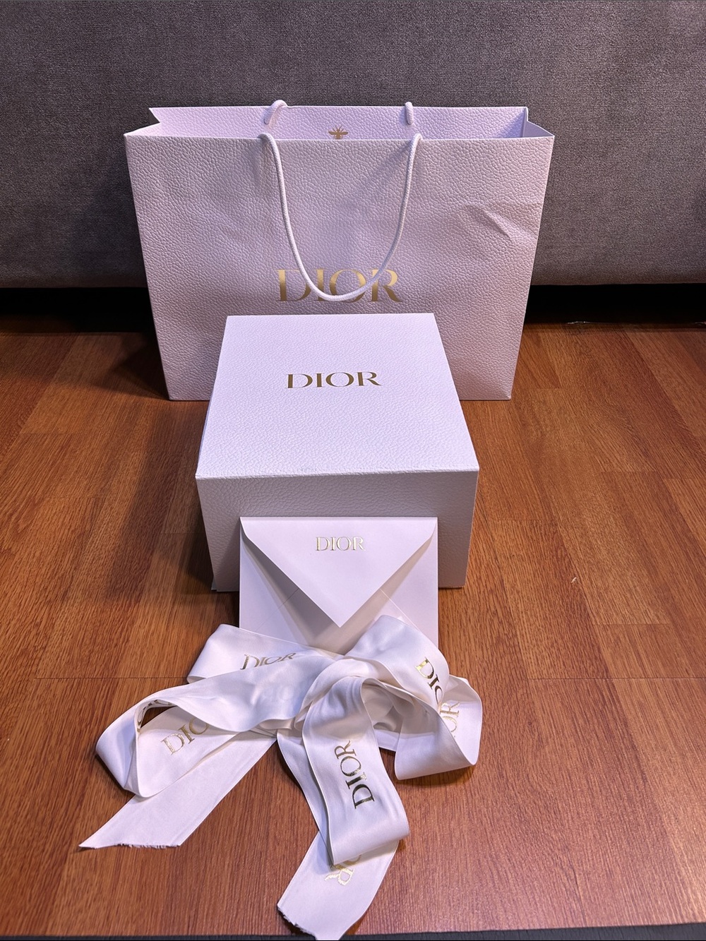 Dior empty box